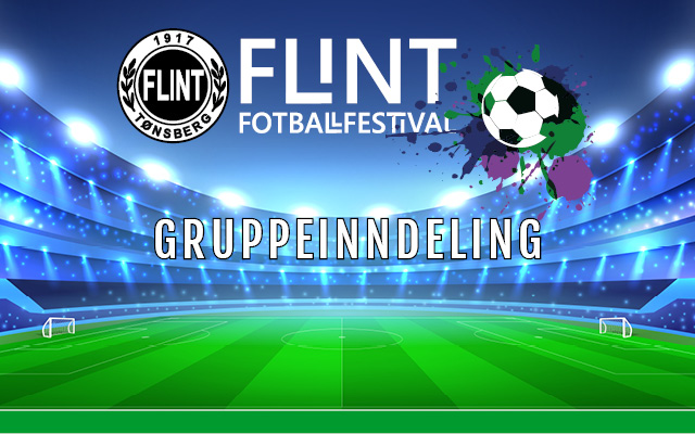 Gruppeinndeling og turneringsoppsett Flint U13 Cup
