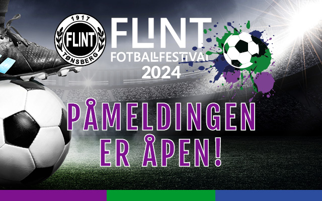 Påmelding til Flint Fotballfestival 2024 er i gang!